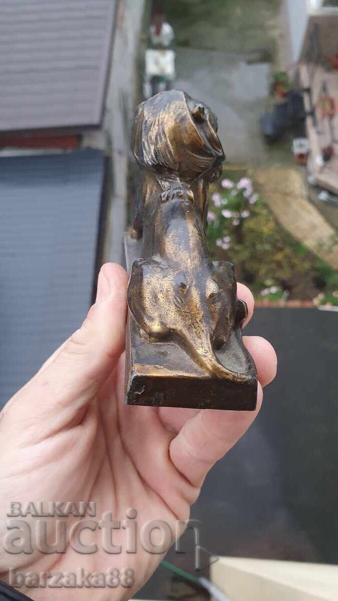 Παλιά φιγούρα Λιονταριού με επιχρύσωση - 5