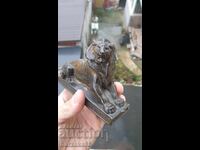 Παλιά φιγούρα Λιονταριού με επιχρύσωση