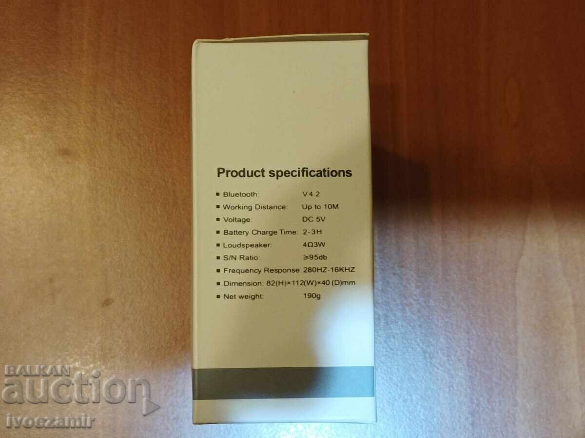 Delivery of Speaker with radio Delivery of Speaker with radio