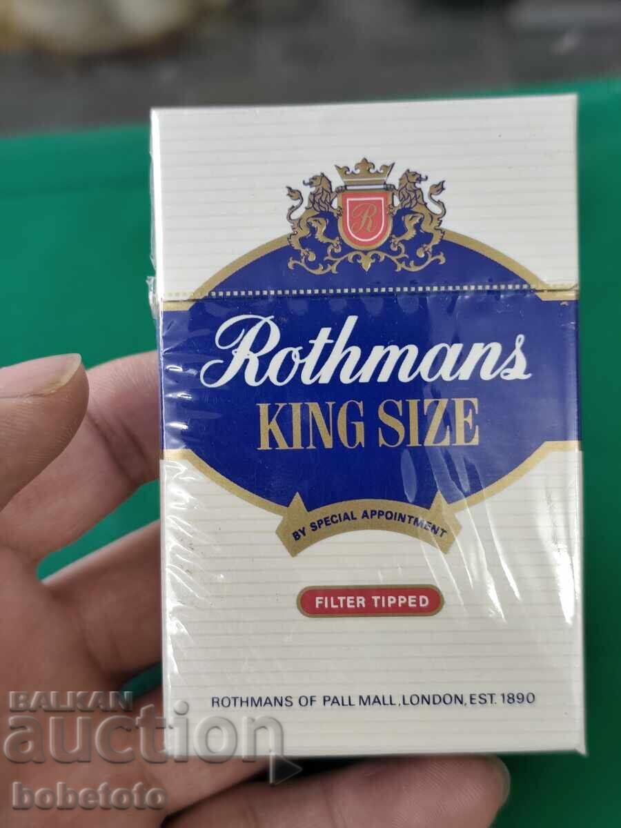 New pack of Rothmans cigarettes New pack of Rothmans cigarettes