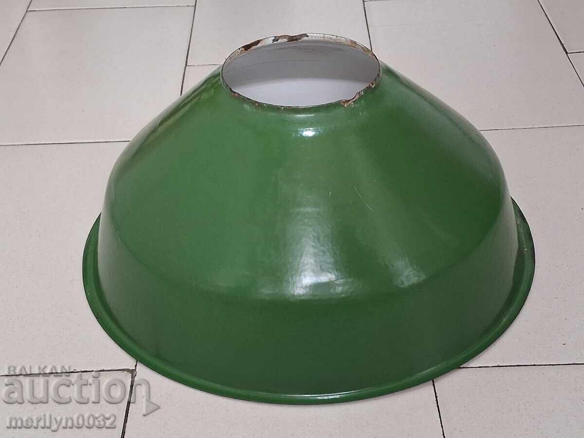 Double-sided enameled reflector lamp enamel 60s-70s with price 49.00 BGN | € 25.05