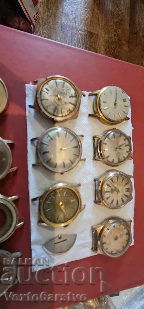 Auction Watches WATCHES - GOLD PLATED 11 pcs cases 20 m.,,GUB" Glashütte Auction Watches WATCHES - GOLD PLATED 11 pcs cases 20 m.,,GUB" Glashütte