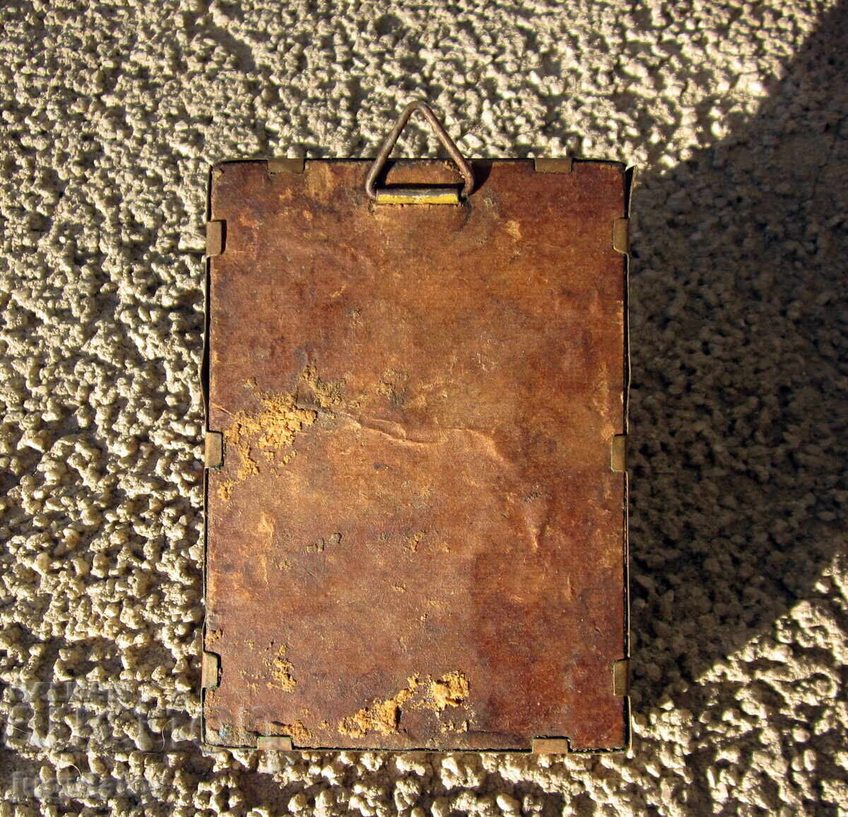 Saint Ivan of Rila ancient Bulgarian household icon with hardware - 5