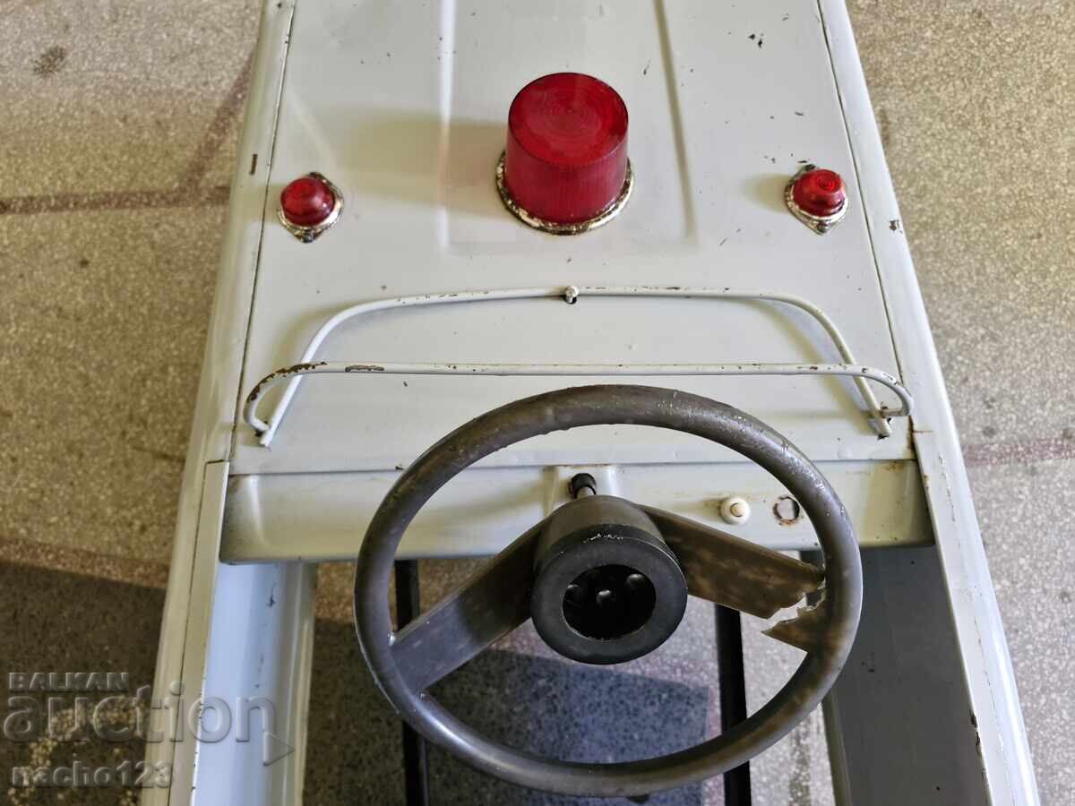 Russian metal pedal car - 12