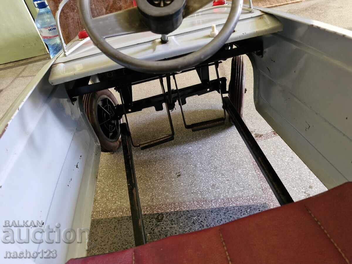 Ρωσικό μεταλλικό ποδηλατάκι με πετάλια - 13