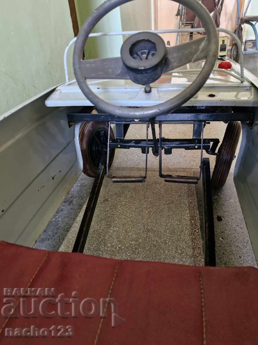 Russian metal pedal car - 11