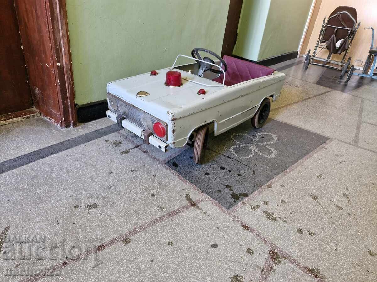 Russian metal pedal car