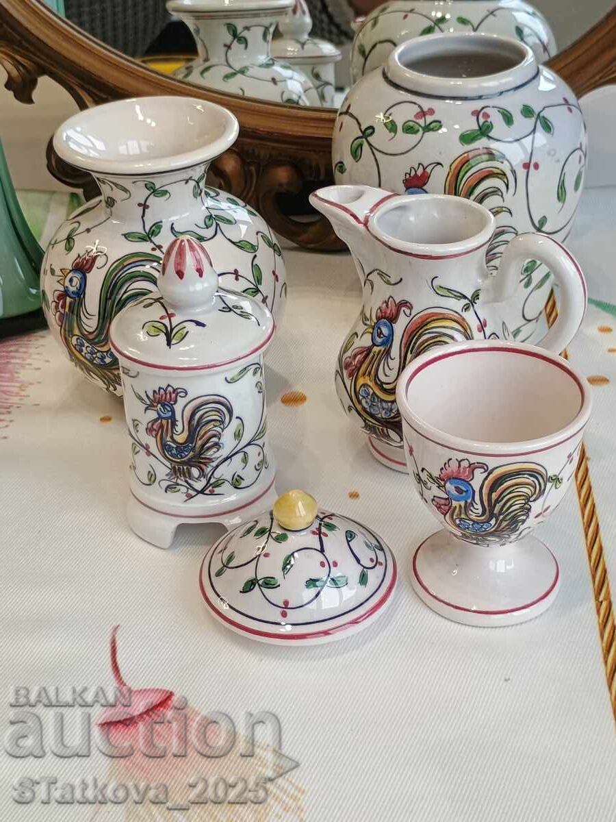 Set ceramic vintage