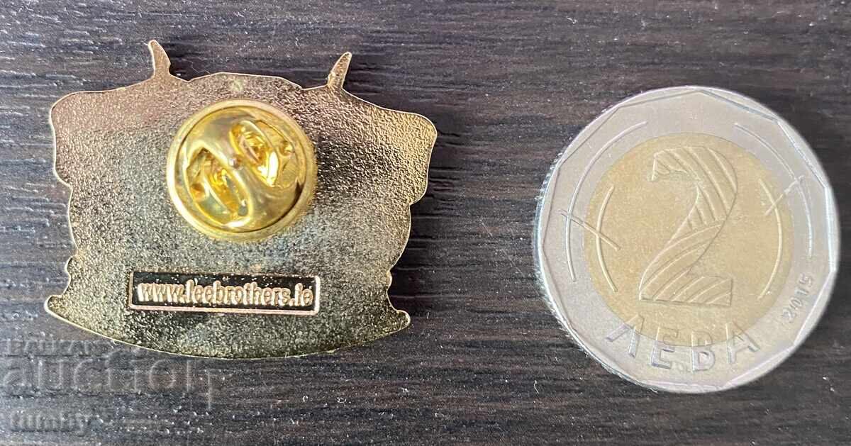 CSKA Badge - Cliftonville Europa League 2010-2011 with price 30.00 BGN | € 15.34