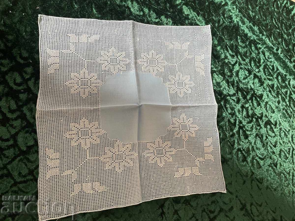 Șervet - 27/27 cm, ajur, batist Șervet - 27/27 cm, ajur, batist