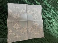 Șervet - 27/27 cm, ajur, batist