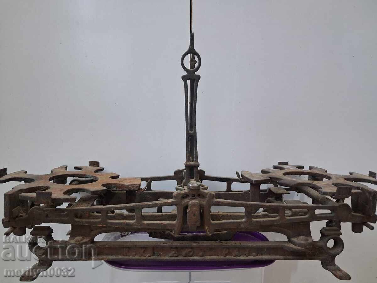 Old Viennese scale, balance, weight, steelyard with price 68.00 BGN | € 34.77