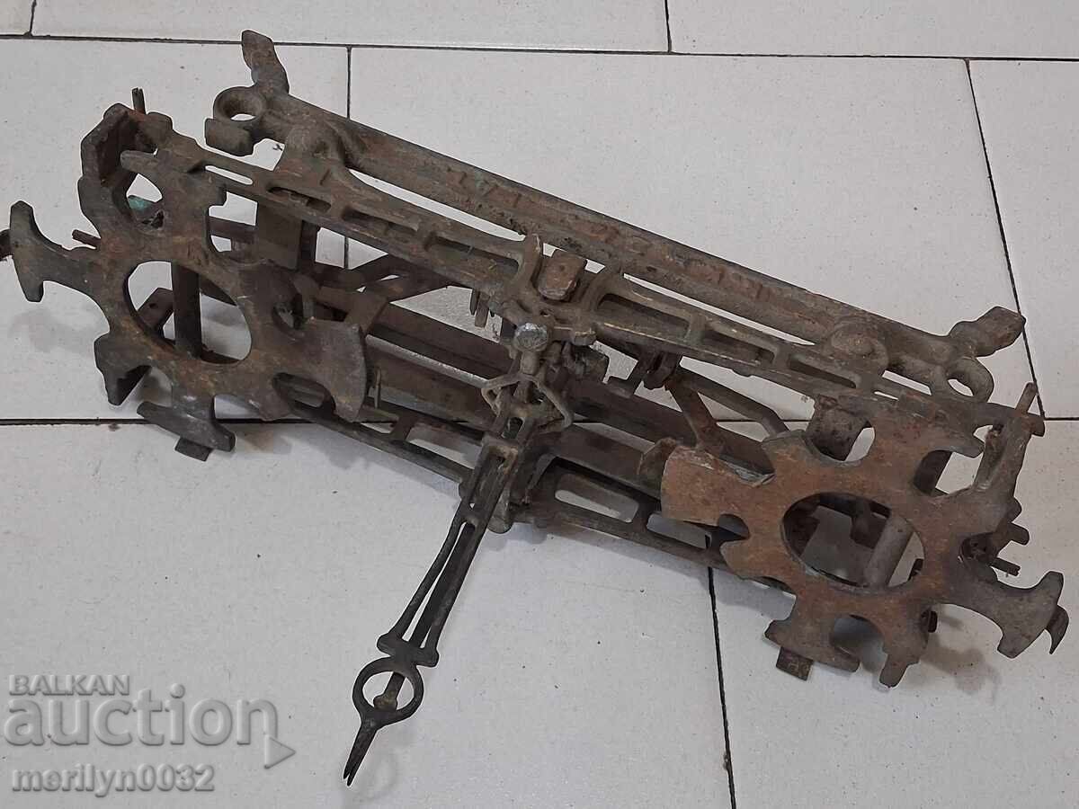 Cântar vienez vechi, cântar, balanță, palancă - 5