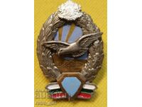 Military pilot badge without the number RB