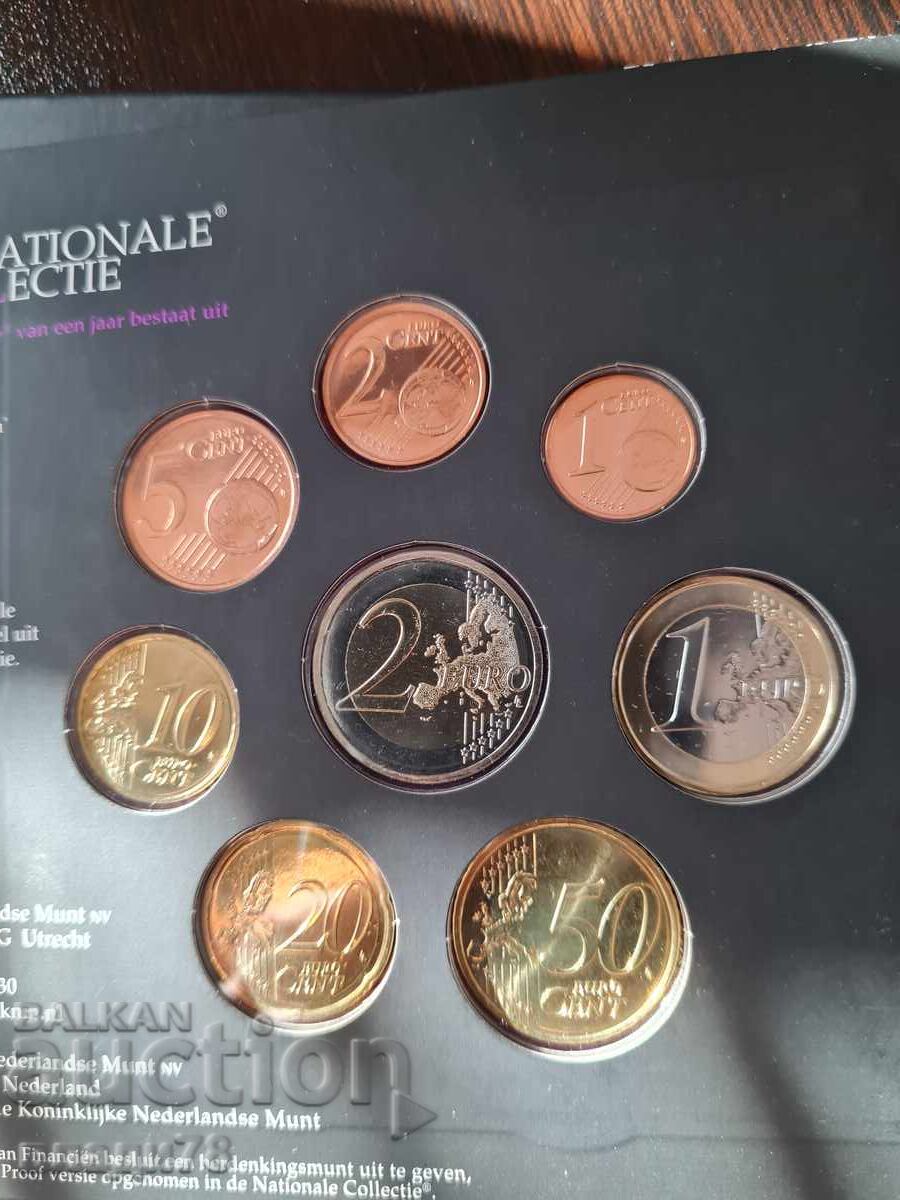 Сет евромонети Холандия 2011 г с цена 25.00 лв. | € 12.78