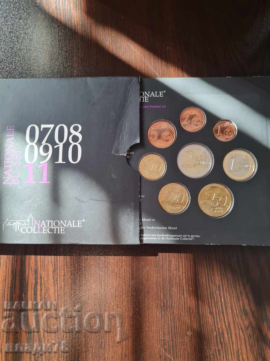 Сет евромонети Холандия 2011 г Сет евромонети Холандия 2011 г