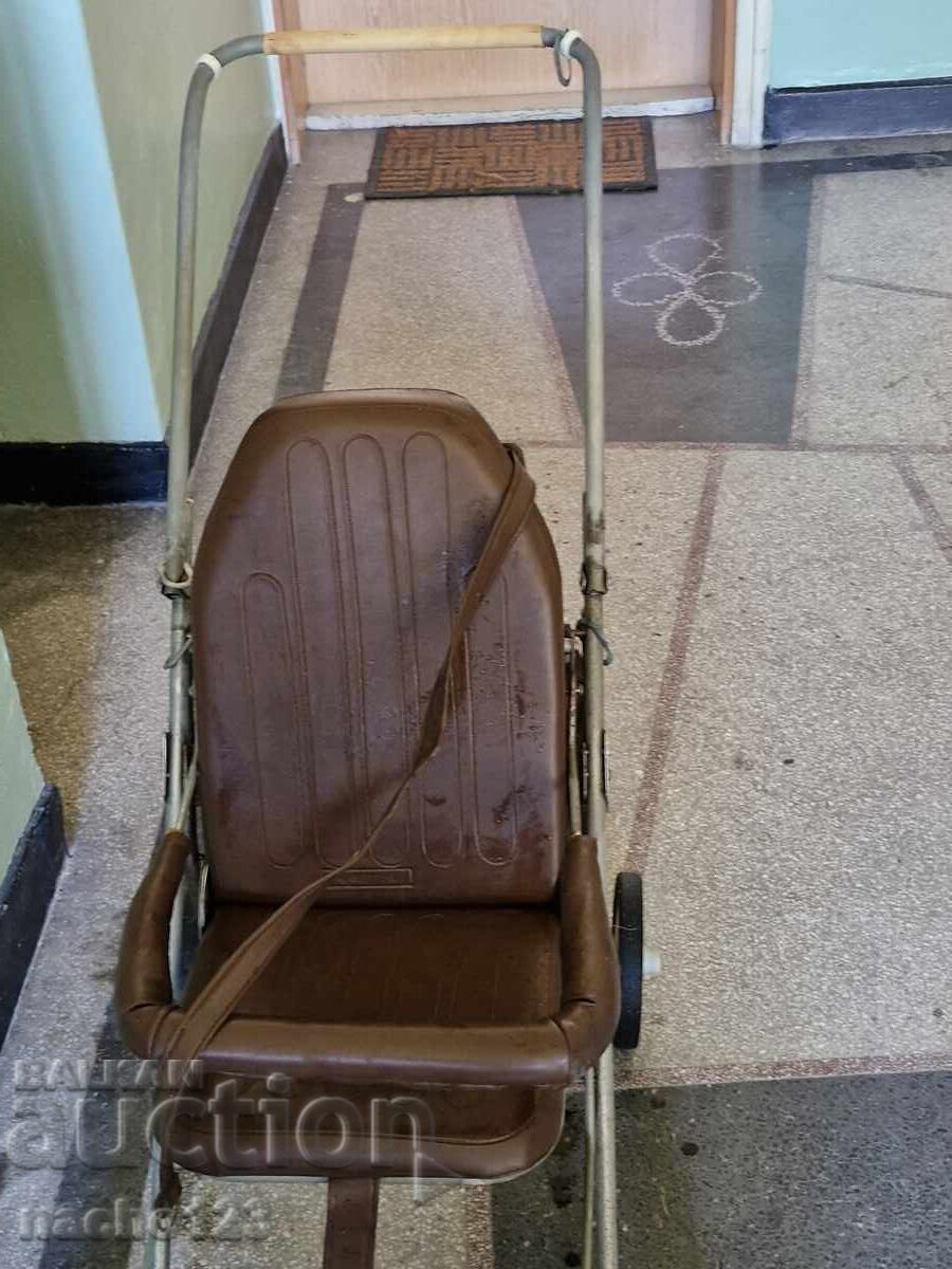 Cărucior retro pentru bebeluși + tricicletă pentru copii - 6