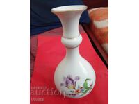 Vază din porțelan vechi cu flori, Meissen