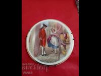 Farfurie de porțelan veche, London, 12cm