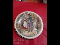 Farfurie din porțelan vechi, 12cm