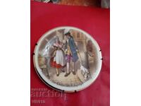 Antique porcelain plate, 12cm
