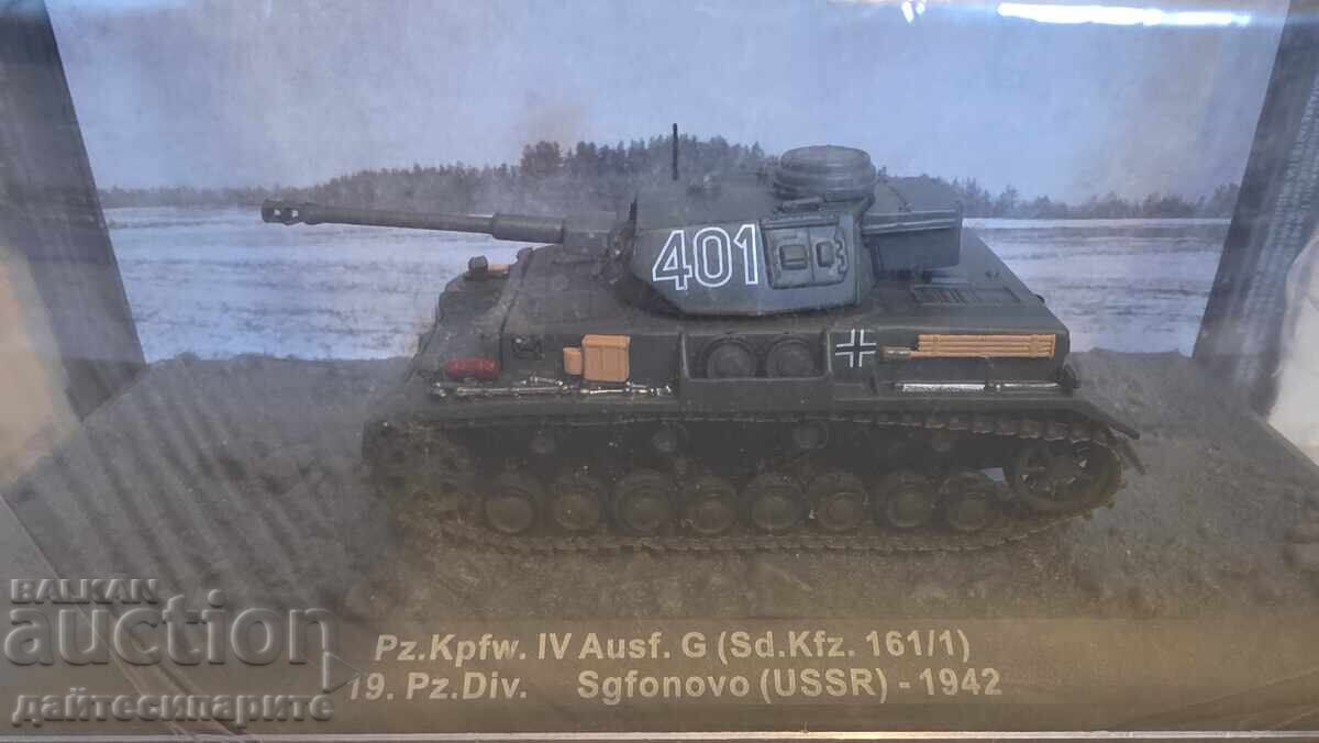 Tank model and Panzer IV write-off with price 40.00 BGN | € 20.45