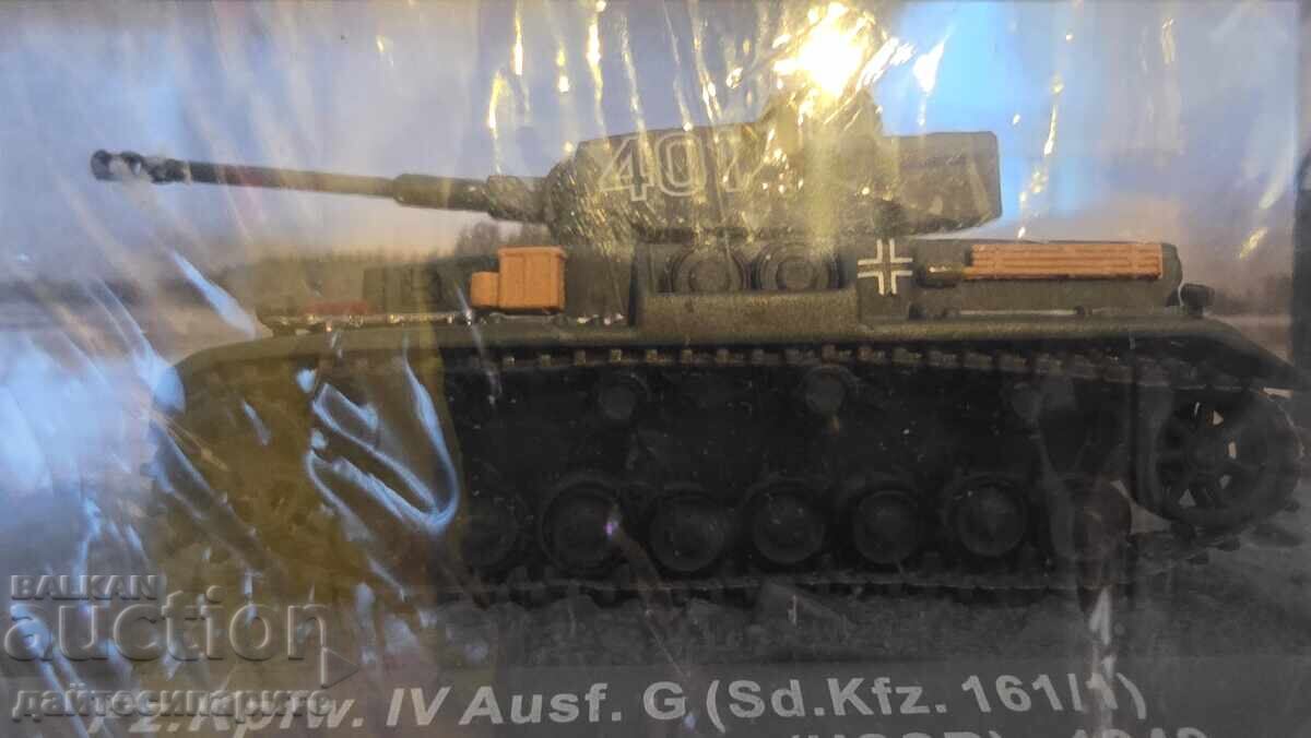 Delivery of Tank model and Panzer IV write-off
