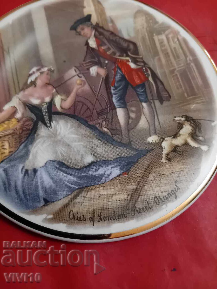 Antique porcelain plate, 12cm with price € 15.00 | 29.34 BGN
