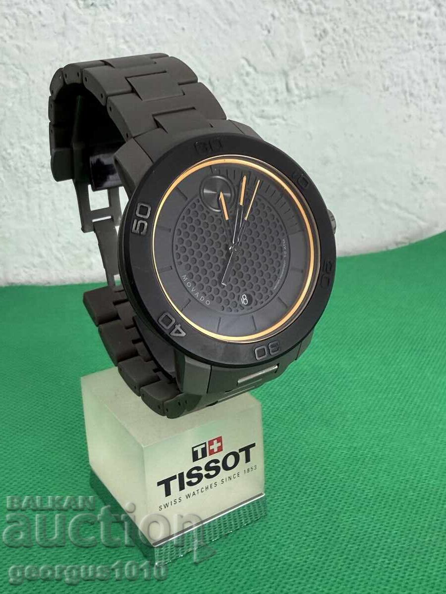 Παράδοση Ανδρικό ρολόι χειρός MOVADO BOLD TITANIUM №7623