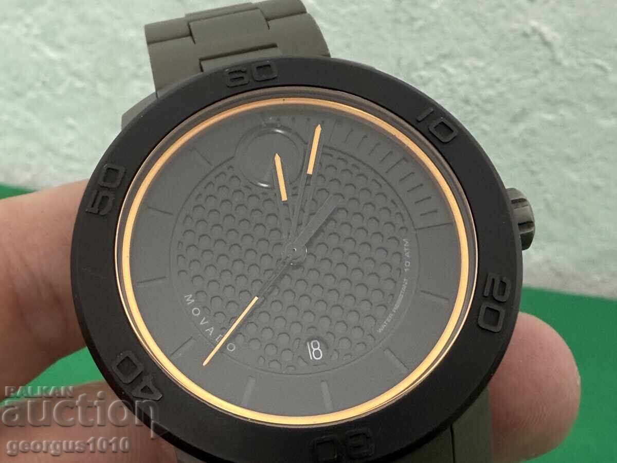 Ανδρικό ρολόι χειρός MOVADO BOLD TITANIUM №7623 - 6