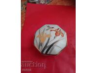 Antique porcelain jewelry box