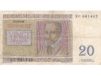 dioman - BELGIA - 20 FRANCI - 1956g