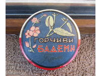 Kingdom of Bulgaria antique box of bitter almond cream Peev'