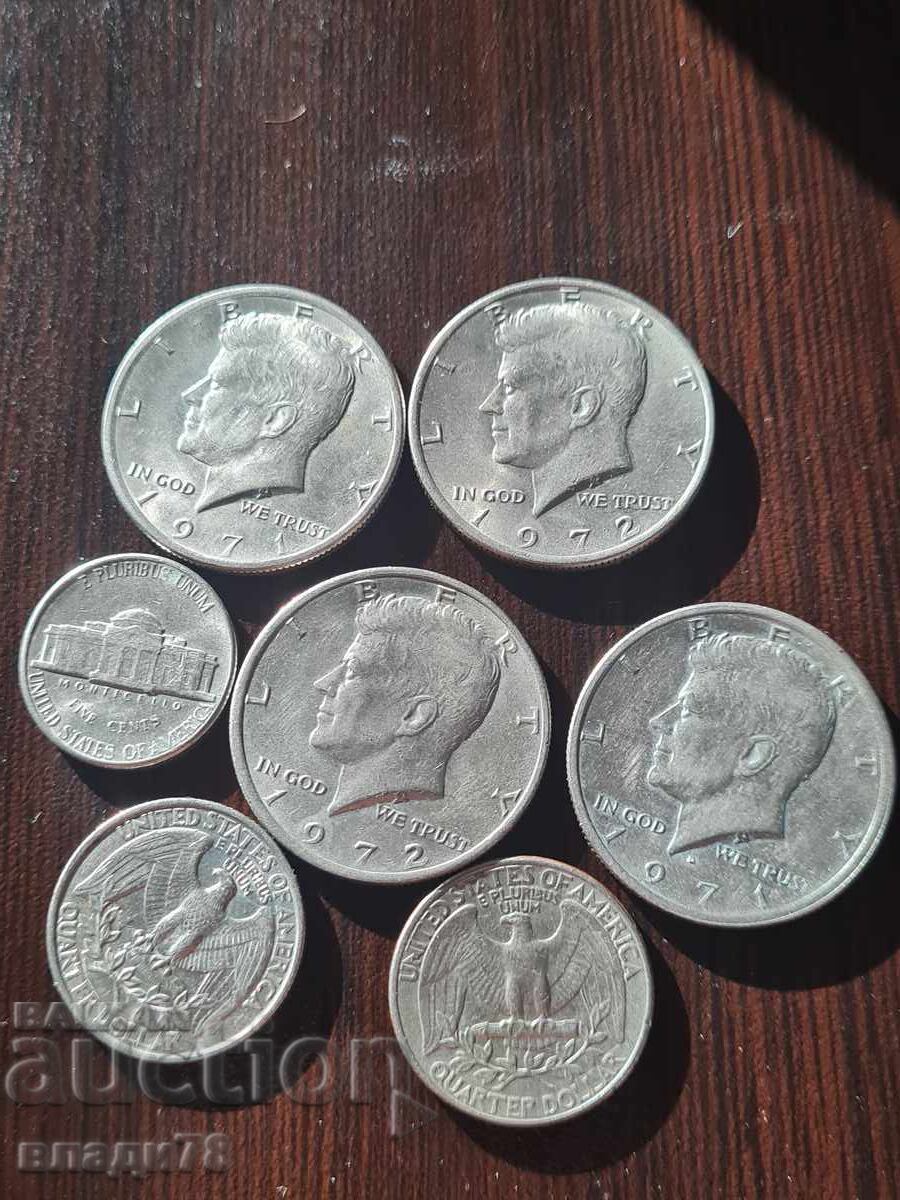 Licitație Lot de monede americane