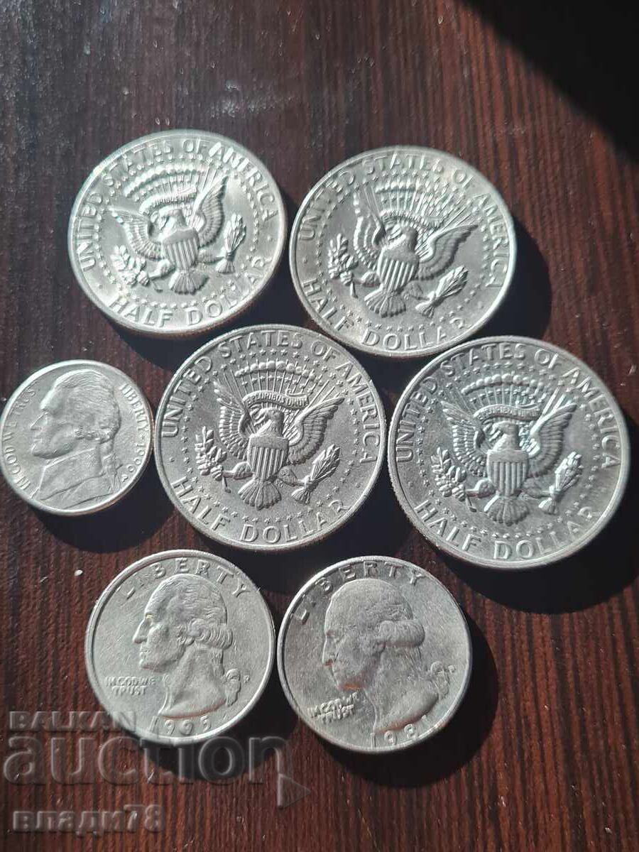 Lot de monede americane - 5