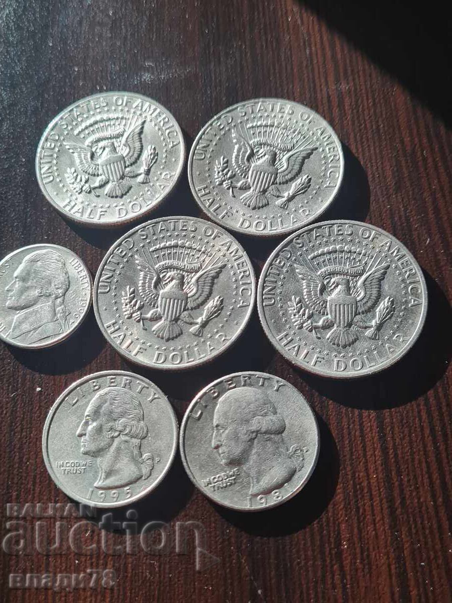 Lot de monede americane - 6