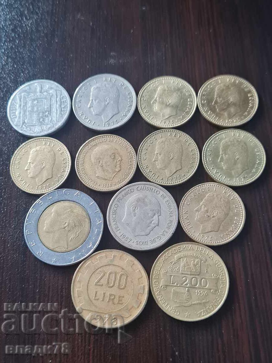 Δημοπρασία Λοτ νομισμάτων Ισπανίας και Ιταλίας Δημοπρασία Λοτ νομισμάτων Ισπανίας και Ιταλίας