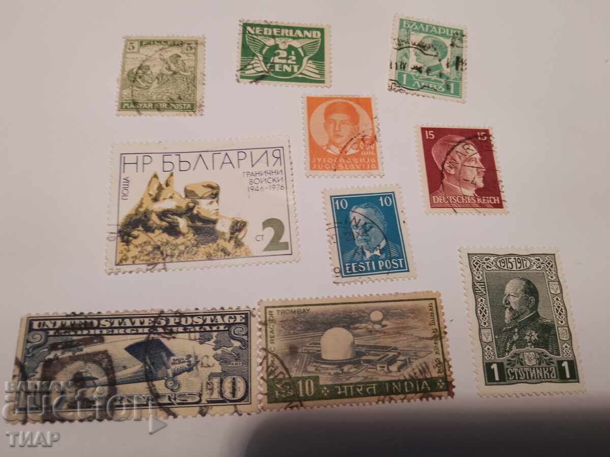 Postage stamps-0.01 cents