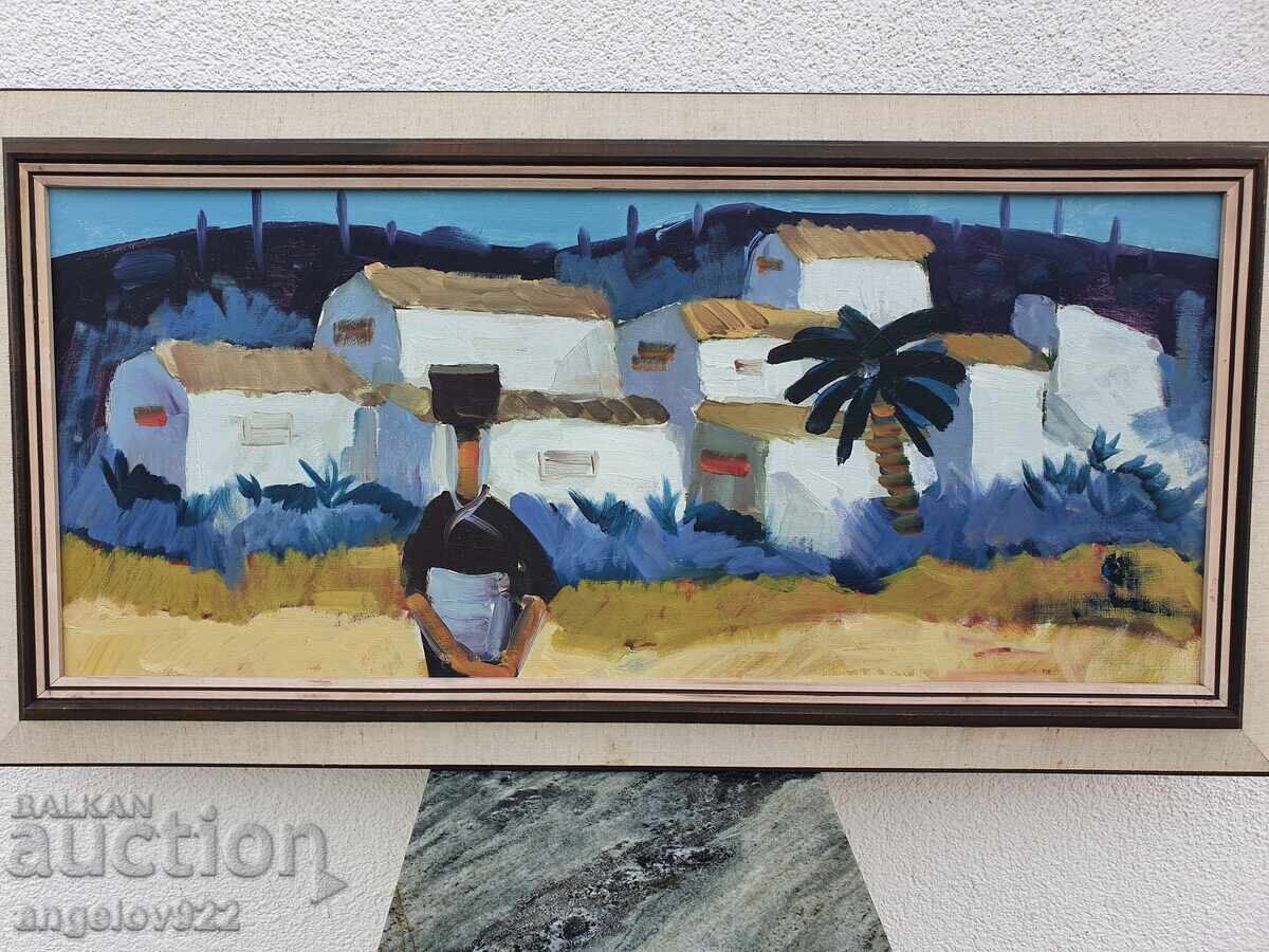 Livrarea Frumoasa pictura in ulei pe panza!!!