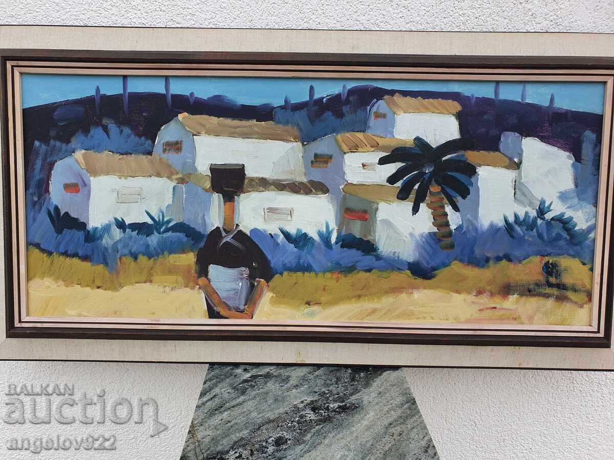 Frumoasa pictura in ulei pe panza!!! - 5