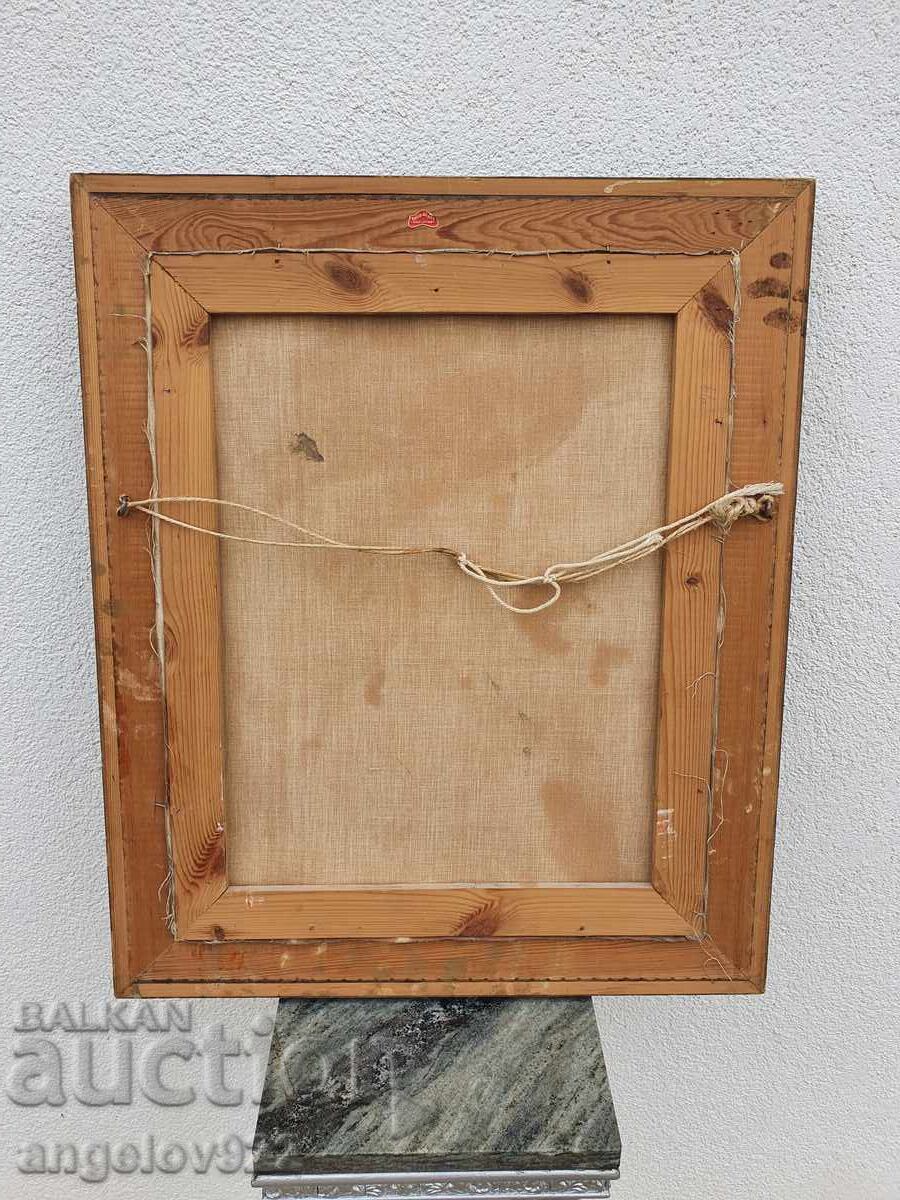 Авторска картина с маслени бои на Zorn от 1934 г. - 7