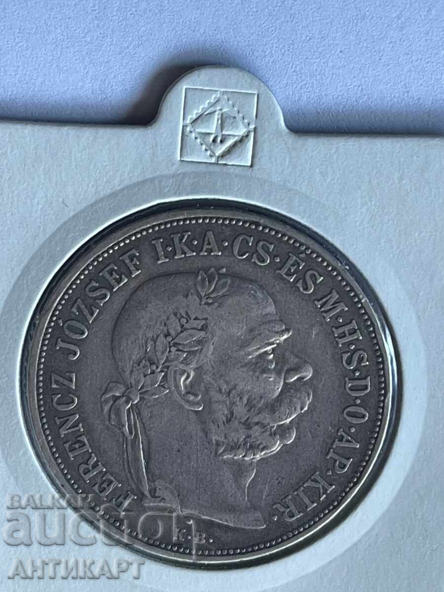 Silver Coin Austria 5 korona crowns kroni 1900 silver with price 99.00 BGN | € 50.62