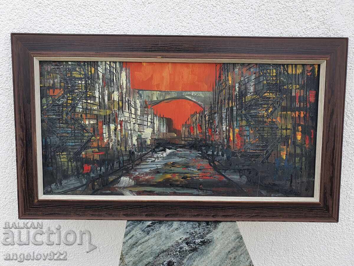 Авторска картина с маслени бои върху платно!!! с цена 0.01 лв. | € 0.01 Авторска картина с маслени бои върху платно!!! с цена 0.01 лв. | € 0.01