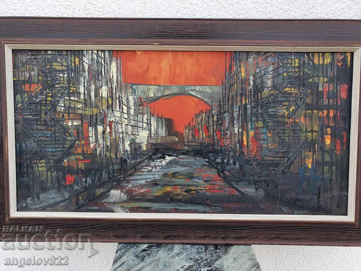 Авторска картина с маслени бои върху платно!!! - 5 Авторска картина с маслени бои върху платно!!! - 5