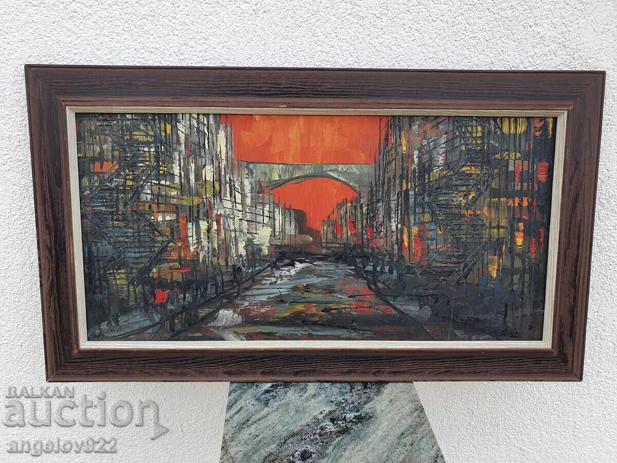 Авторска картина с маслени бои върху платно!!! Авторска картина с маслени бои върху платно!!!