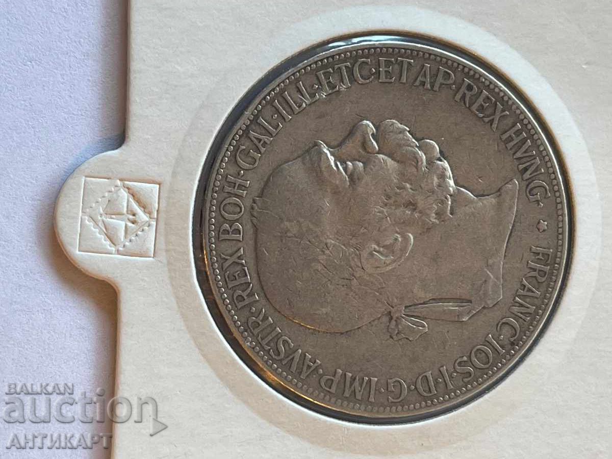 Auction  Silver Coin Austria 5 Corona Kronen 1900 Silver
