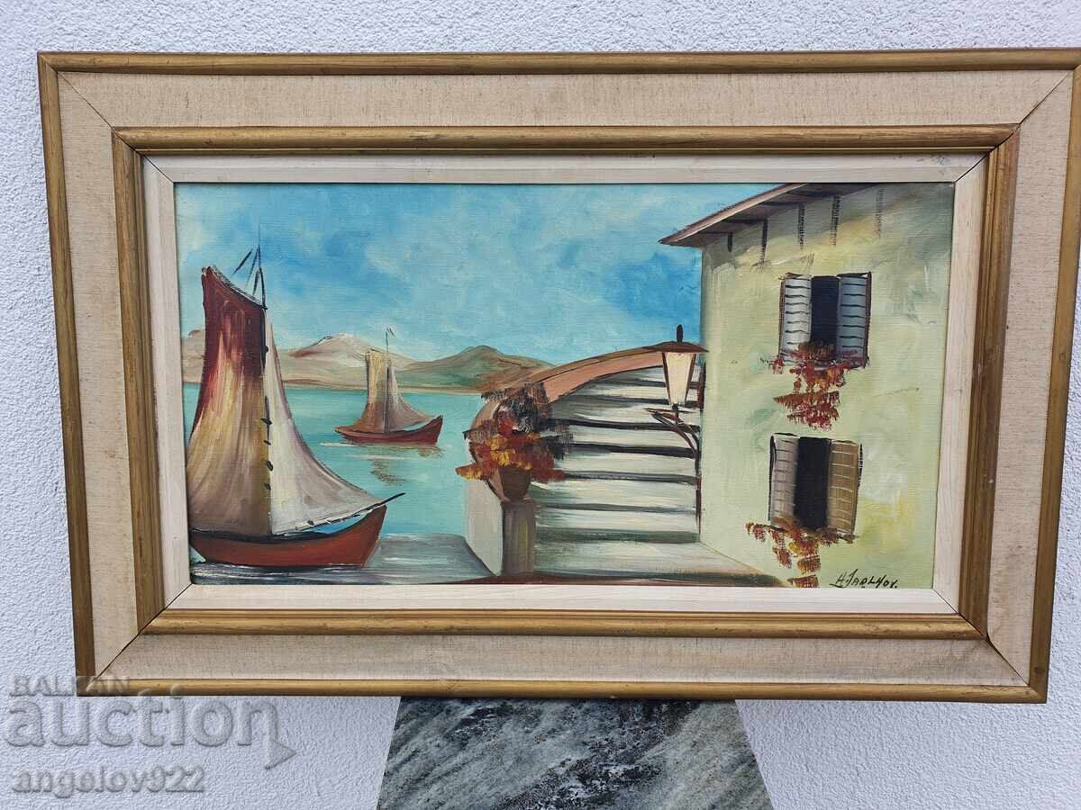 Licitație Pictura in ulei originala pe panza!!!