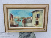 Pictura in ulei originala pe panza!!!