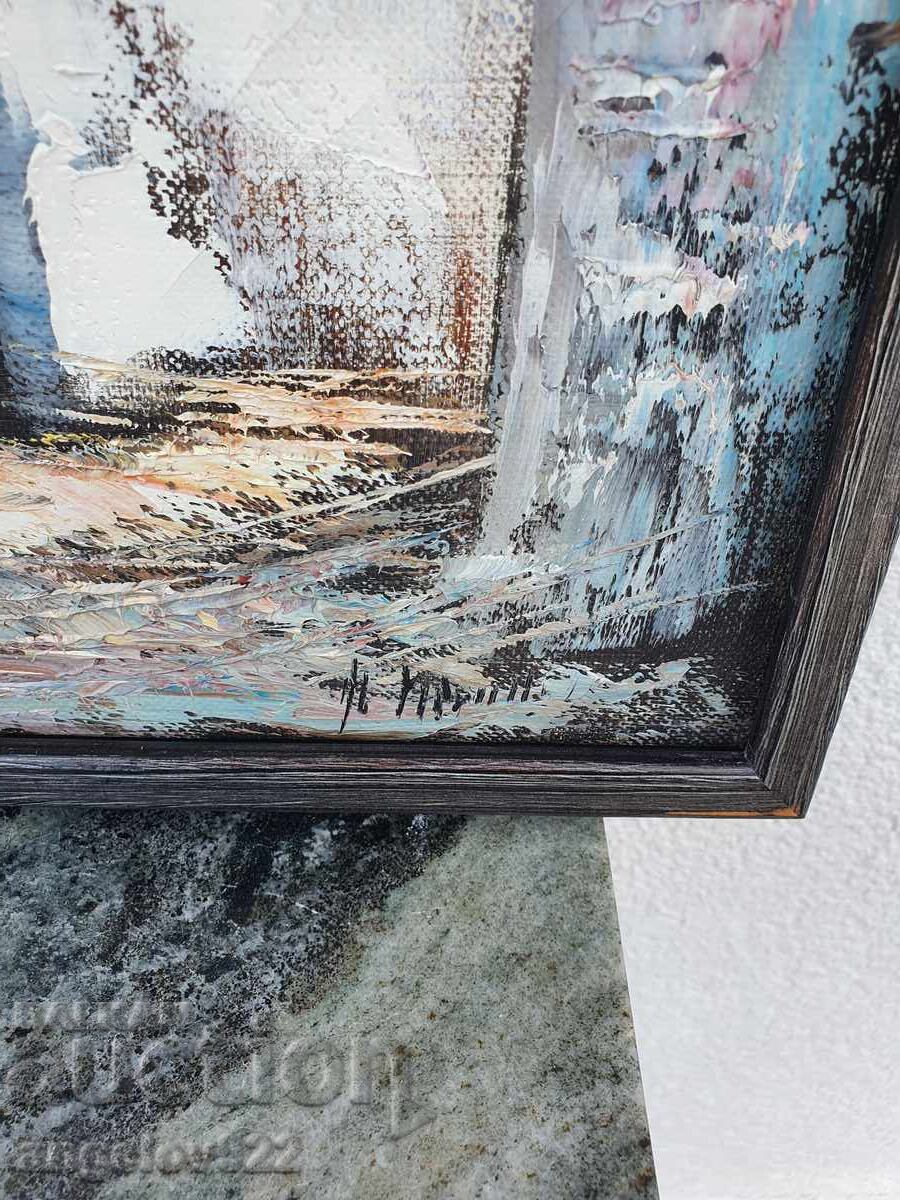 Авторска картина с маслени бои върху платно!!! - 6 Авторска картина с маслени бои върху платно!!! - 6