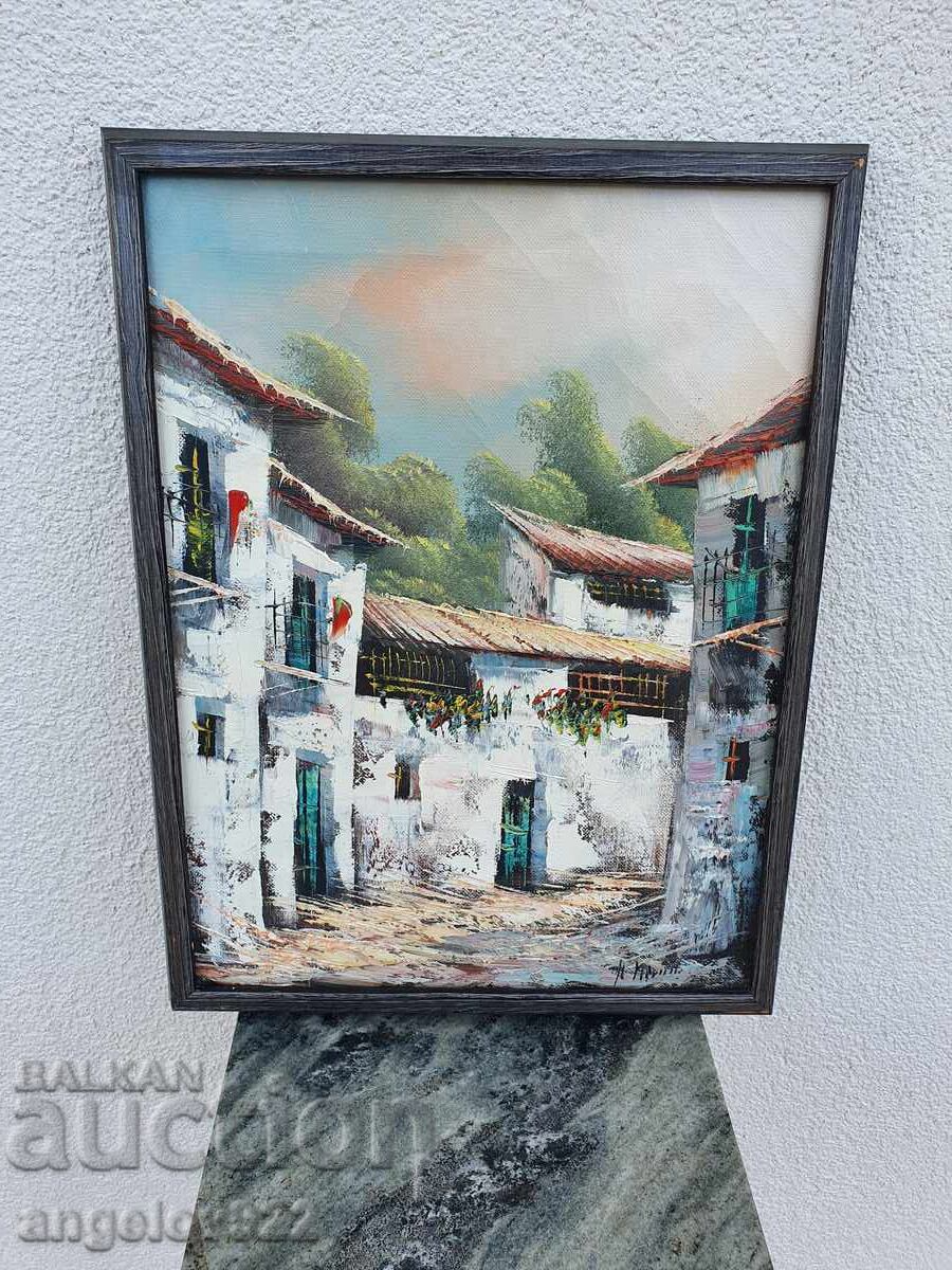 Авторска картина с маслени бои върху платно!!! Авторска картина с маслени бои върху платно!!!